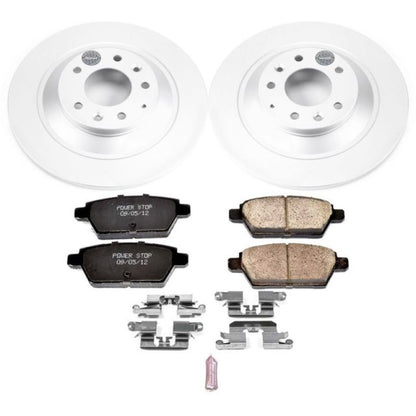 Power Stop Rear Z17 Evolution Geomet Coated Brake Kit Mazda Mazdaspeed 6 2006-2007 | CRK4655