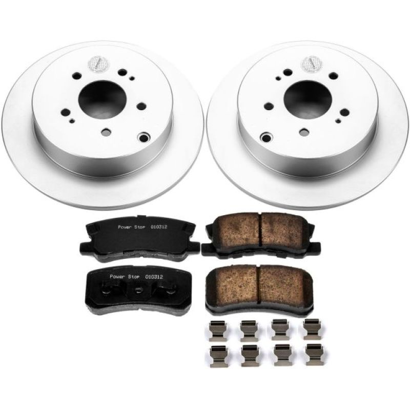 Power Stop Rear Z17 Evolution Geomet Coated Brake Kit Mitsubishi Endeavor 2004-2011 | CRK5260