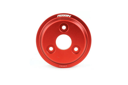 Perrin 22-24 WRX / 19-22 Forester / 20-22 Legacy / 21-22 Crosstrek Water Pump Pulley Red | PSP-ENG-112RD