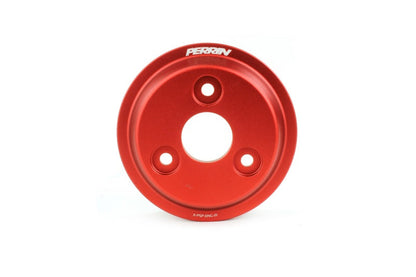 Perrin Lightweight Water Pump Pulley Red Subaru WRX 15-23 / Forester 14-18 / Crosstrek 18-20 / Impreza 17-22 | PSP-ENG-111RD