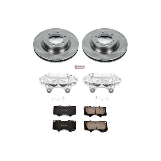 Power Stop Front Autospecialty Brake Kit w/ Calipers Lexus GX460 2010-2015 / Toyota 4Runner 2010-2015 | KCOE5873