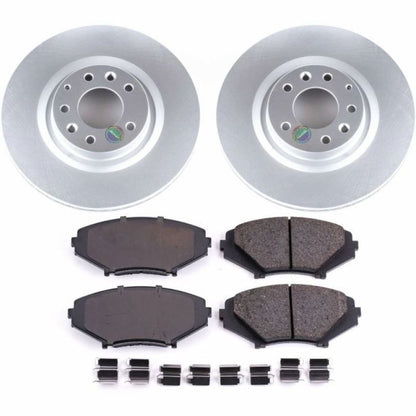 Power Stop Front Z17 Evolution Geomet Coated Brake Kit  Mazda RX-8 2004-2011 | CRK3026