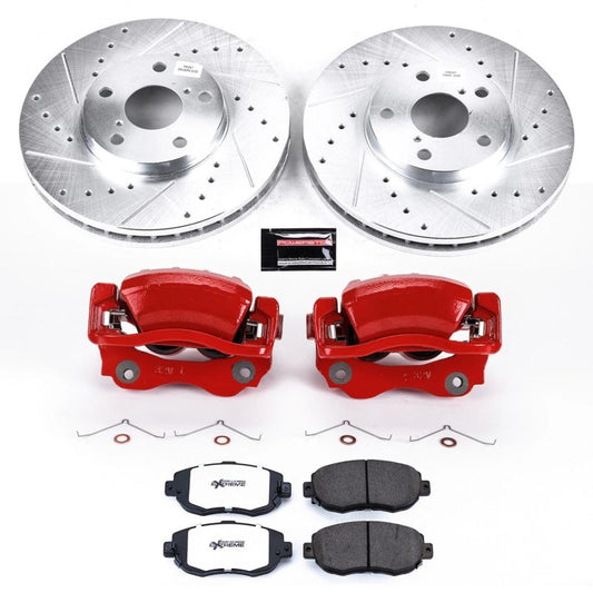 Power Stop Front Z26 Street Brake Kit w/ Calipers  Lexus IS300 2001-2005 | KC1077-26