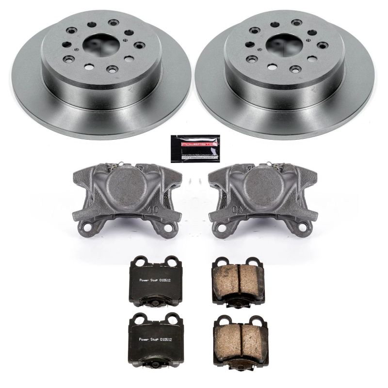 Power Stop Rear Autospecialty Brake Kit w/ Calipers Lexus IS300 2001-2005 | KCOE1149A