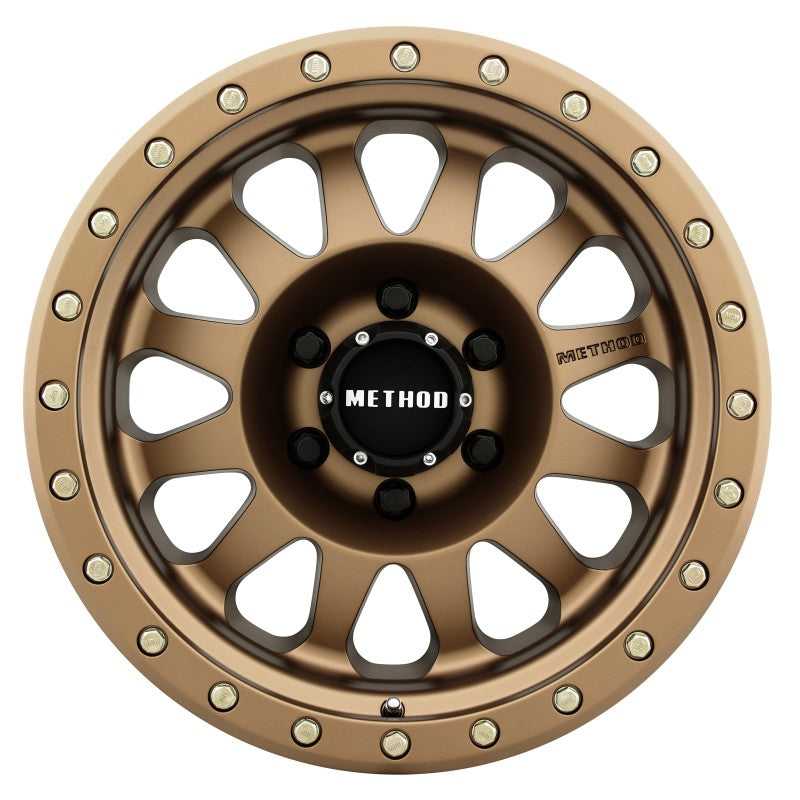 Method MR304 Double Standard 17x8.5 0mm Offset 6x5.5 108mm CB Method Bronze Wheel | MR30478560900