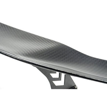 NRG Carbon Fiber Spoiler - Universal | 69in. w/ Diamond Weave/NRG Logo Stand Cut Out/Lrg Side Plate