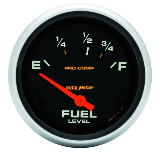Autometer Pro-Comp 2-5/8in 73E/8-12 F Ford Short Sweep Electronic Fuel Level Gauge Universal | 5416