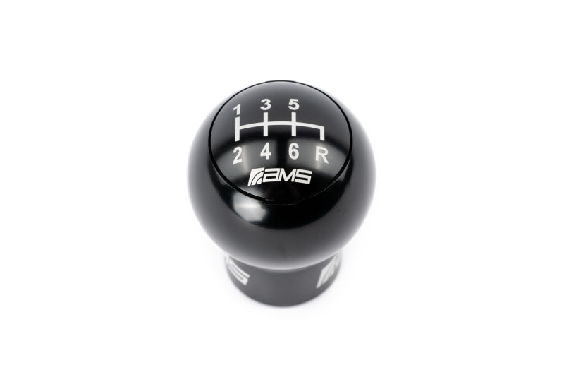 AMS Performance 15-24 WRX / 04-21 STi 6-Speed Billet Shift Knob (Incl Red, Black, & Gunmetal Cap) | AMS.50.06.0002-1