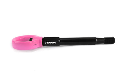 Perrin 22-24 Subaru WRX Tow Hook Kit (Front) - Hyper Pink | PSP-BDY-237HP