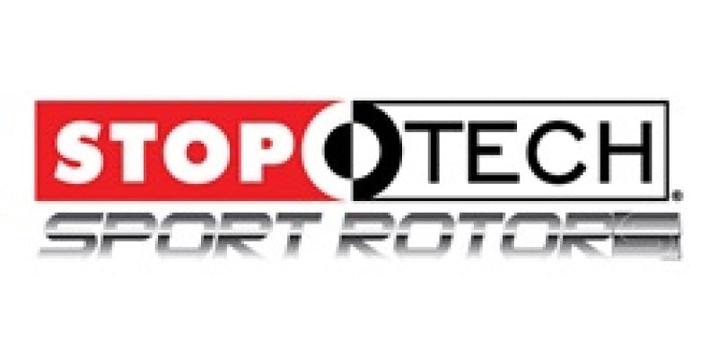 Stoptech 07-13 Mazda 3 Mazdaspeed Front BBK w/ Red ST-40 Caliper Slotted 332x28 2pc Rotor