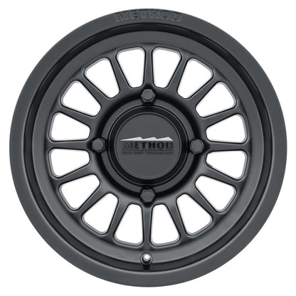 Method MR411 15x10 6+4/+25mm Offset 4x156 132mm CB Matte Black Wheel