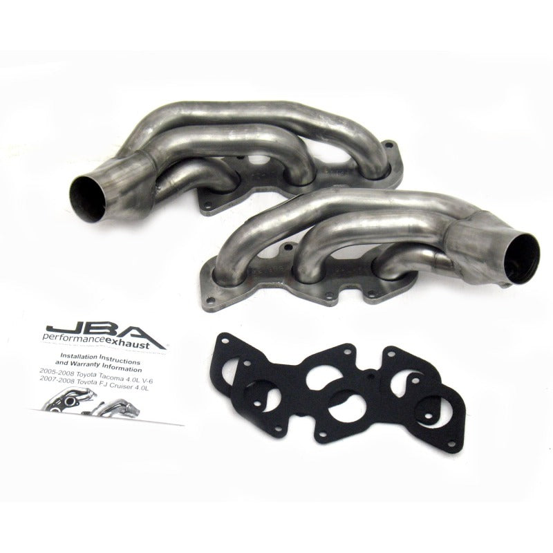 JBA Performance Exhaust 1 1/2" Header Shorty Stainless Steel Toyota Tacoma 2005-2011 / FJ 2005-2009 / 4Runner 2003-2009 | 2035S