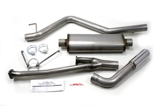 JBA Performance Exhaust 3" Stainless Steel Cat-Back Exhaust System Universal Single Side Swept Exit Toyota Tundra 4.7/5.7L 2007-2020 | 40-9005