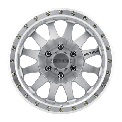 Method MR304 Double Standard 20x10 -18mm Offset 6x5.5 108mm CB Machined/Clear Coat Wheel