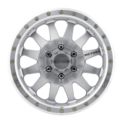 Method MR304 Double Standard 20x10 -18mm Offset 6x135 94mm CB Machined/Clear Coat Wheel | MR30421016318N