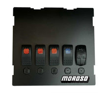 Moroso Radio/HVAC Pocket Block Off Plate With Switches Mazda Miata NB 1999-2004 | 74317