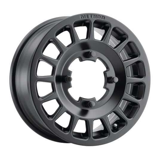 Method MR407 15x6 5+1/+51mm Offset 4x136 100mm CB Matte Black Wheel | MR40756047551