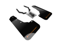 Rally Armor Black UR Mud Flap w/ Orange Logo Front Only Subaru Crosstrek 2018+ | MF46-FTLT-BLK/OR
