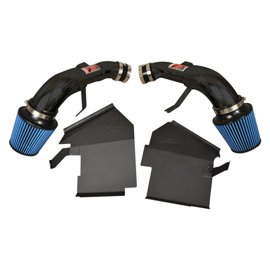 Injen Black Dual Short Ram Intake w/ MR Techn and Heat Shields Infiniti Q50 V6-3.7L 2014-2015 | SP1999BLK