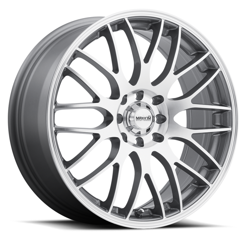 Maxxim Maze 18x7.5 10x100/114.3 ET45 Silver/Machine Face