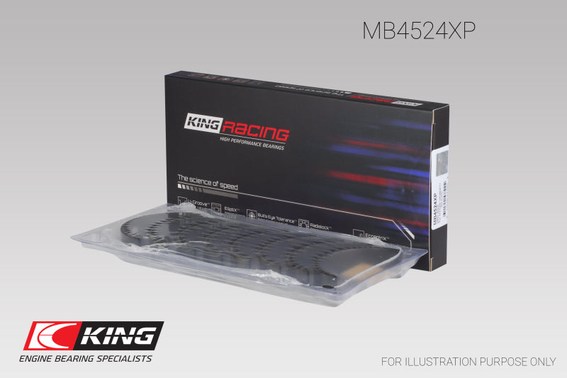 King Nissan Vr38Dett (Size 0.26 Main Bearing Set | MB4524XP.026