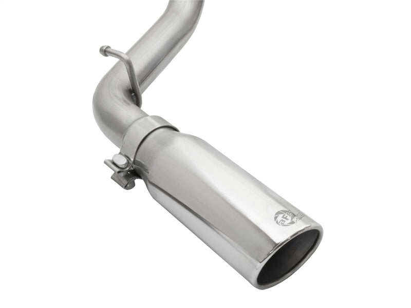 aFe MACH Force XP Cat-Back Stainless Steel Exhaust Syst w/Polished Tip Toyota Tacoma L4-2.7L 2005-2012 | 49-46031-P