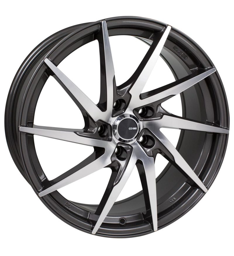 Enkei PW10 17x7.5 5x114.3 45mm Offset 72.6mm Bore Gunmetallic Wheel