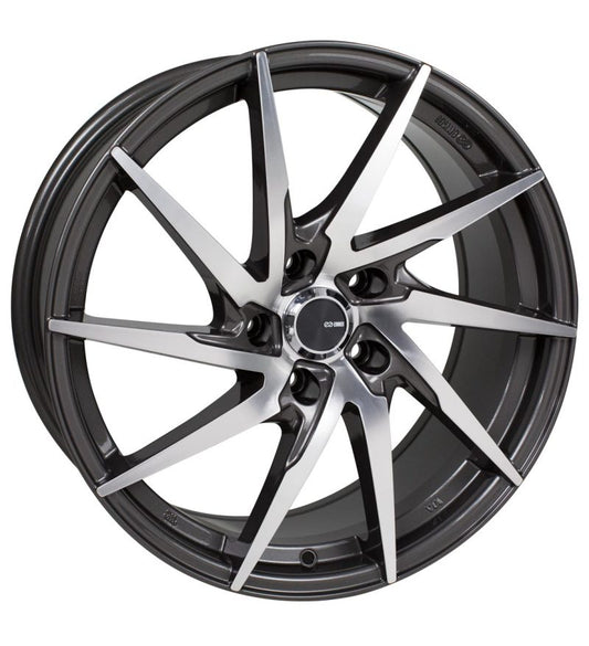 Enkei PW10 17x7.5 5x114.3 38mm Offset 72.6mm Bore Gunmetallic Wheel