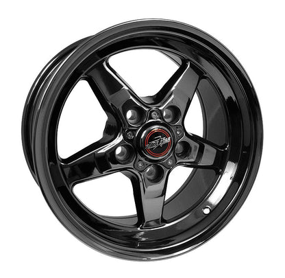 Race Star 92 Drag Star Focus/Sport Compact 18x8.50 5x108BC 6.64BS 49.5mm Offset Gloss Black Wheel | 92-885353B