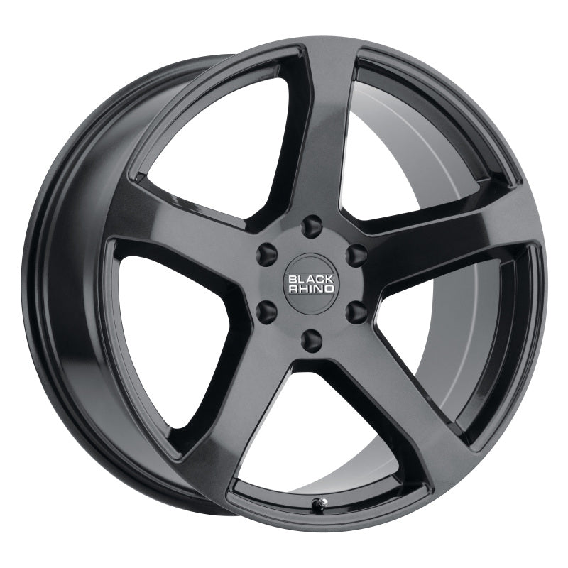 Black Rhino Faro 22x10.0 5x114.3 ET30 CB 76.1 Metallic Black Wheel