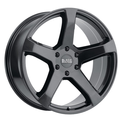 Black Rhino Faro 20x9.0 5x114.3 ET30 CB 76.1 Metallic Black Wheel