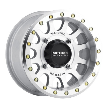 Method MR401 UTV Beadlock 14x7 4+3/+13mm Offset 4x136 106mm CB Raw Machined w/BH-H20875 Wheel