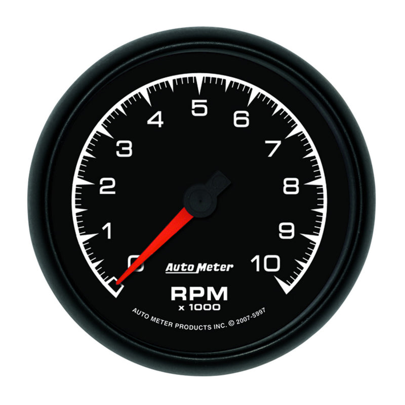 Autometer ES 3-3/8in Tachometer 10000 RPM IN-DASH Universal | 5997