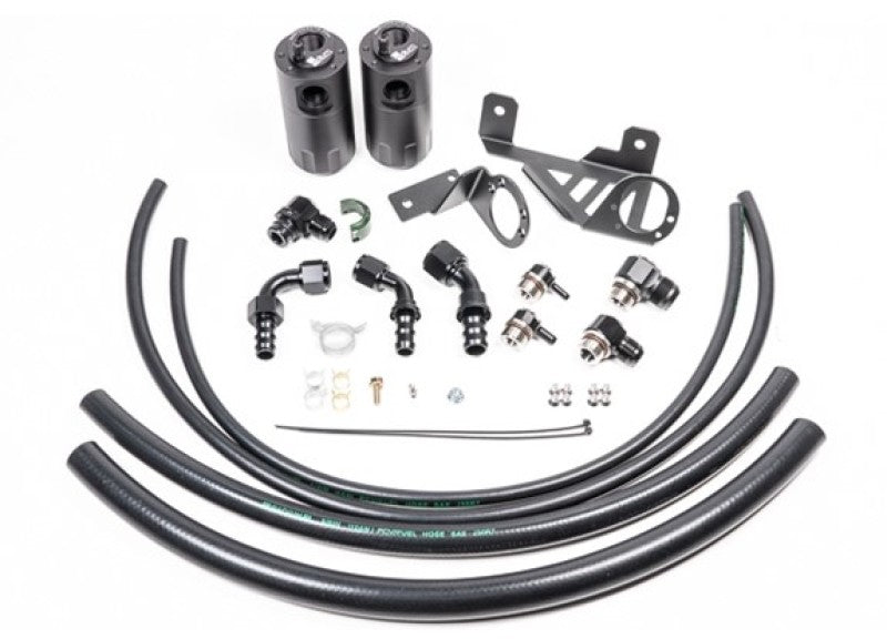 Radium Engineering Dual Catch Can Kit Toyota Supra MK5 2020+ | 20-0751