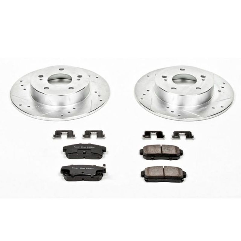 Power Stop Rear Z23 Evolution Sport Brake Kit Infiniti I30 2001 / I35 2002-2004 / Nissan Maxima 2001-2003 | K1169