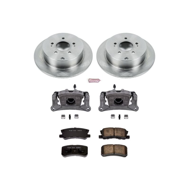 Power Stop Rear Autospecialty Brake Kit w/ Calipers Mitsubishi Endeavor 2004-2011 | KCOE5260