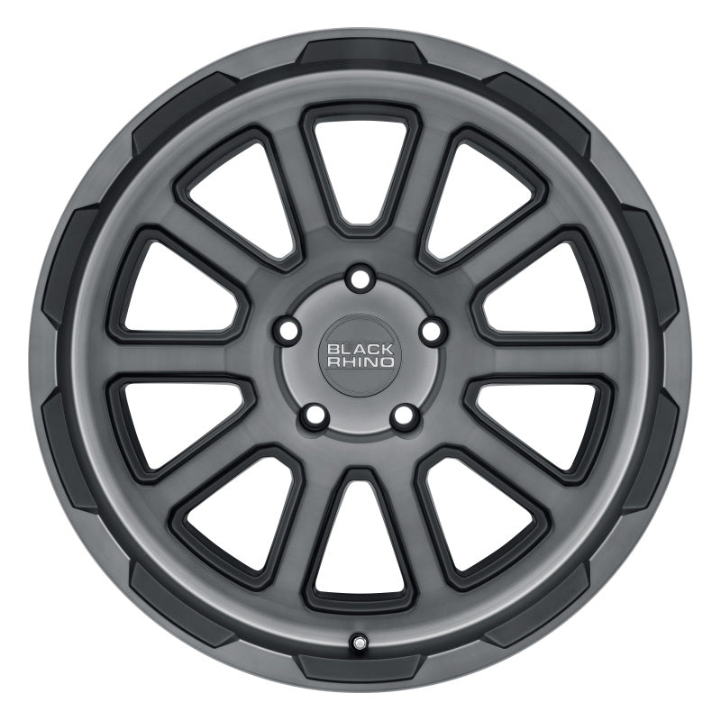 Black Rhino Chase 20x8.5 5x114.3 ET10 CB 76.1 Brushed Gunmetal Wheel