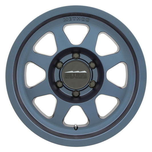 Method MR701 17x8.5 0mm Offset 6x120 67mm CB Bahia Blue Wheel | MR70178562600