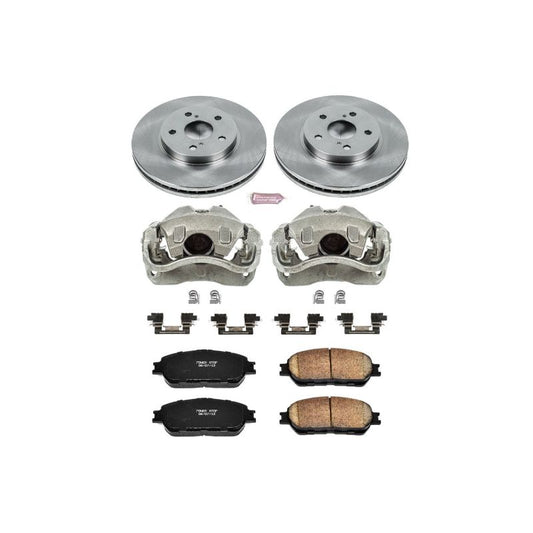 Power Stop Front Autospecialty Brake Kit w/ Calipers Toyota Camry 2005-2006 | KCOE2410