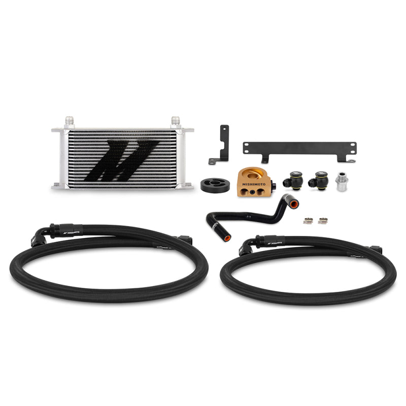 Mishimoto 22-24 Subaru WRX Thermostatic Oil Cooler Kit - Silver | MMOC-WRX-22TSL