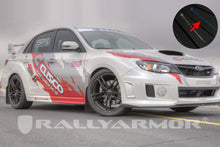 Rally Armor UR Black Mud Flap w/ Blue Logo WRX 2011-2014 / STI 2011-2014 | MF19-UR-BLK/BL