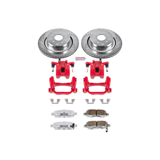 Power Stop Rear Z26 Street Kit w/ Calipers Infiniti G35 2007-2008 / G37 2008-2013 / Q60 2014-2015 | KC2986-26