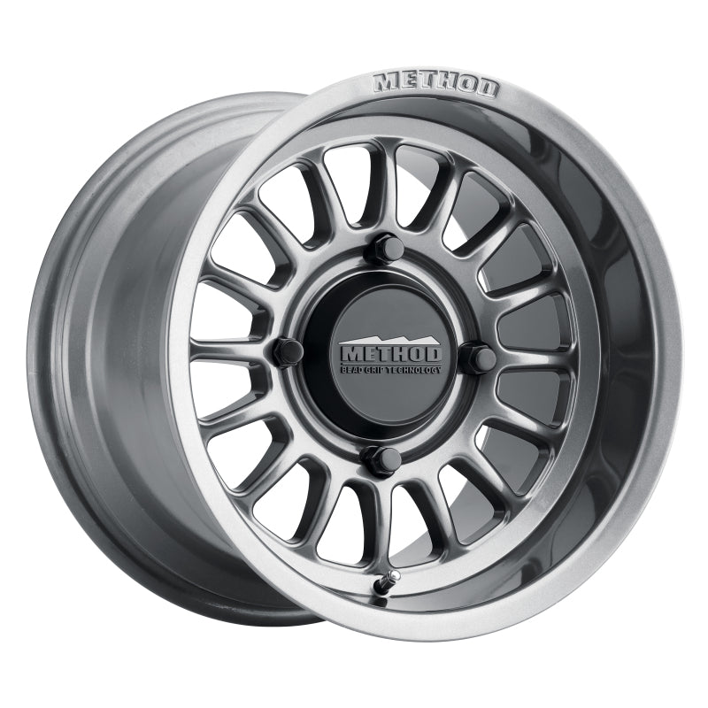 Method MR411 15x7 4+3/+13mm Offset 4x156 132mm CB Gloss Titanium Wheel