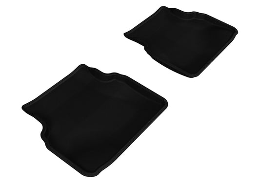 3D MAXpider 2002-2007 Impreza Kagu 2nd Row Floormats - Black | L1SB01021509