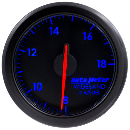 Autometer Airdrive 2-1/6in Wideband Air / Fuel Gauge 10:1-17:1 ARF Range Black Universal | 9178-T