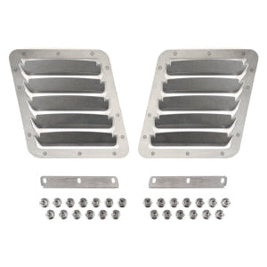 Verus Engineering 15-21 Subaru WRX/STI Hood Louver Kit Bare Aluminum | A0053A-BARE