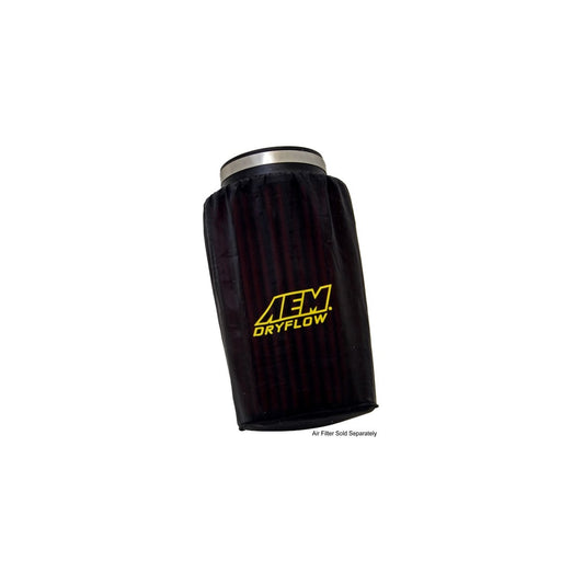 AEM DryFlow Pre-Filter Air Filter Wrap (6in Base 5.25in Top 9in Tall) Universal | 1-4001