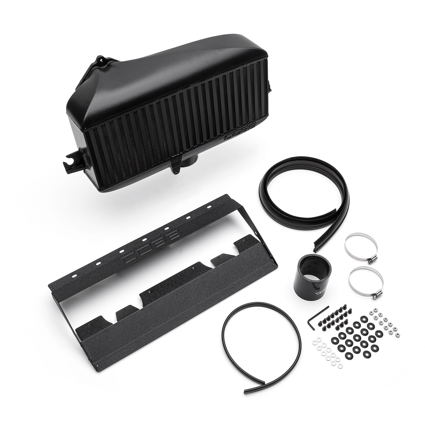 Cobb 22-24 WRX Top Mount Intercooler Kit - Black | B41450-BK