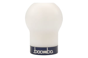 Boomba Racing White Delrin Shift Knob w/Blue Trim Subaru 6MT Models Scion FR-S 2013-2016 / Subaru BRZ 2013-2019 / Forester 2014 / Impreza WRX STI 2004-2014 / Legacy 2007-2012 / WRX 15-21 / WRX STI 15-21 / Toyota 86 2017-2019 | 031-00-009BLUE