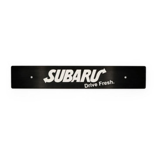 Billetworkz "Subaru Drive Fresh" Plate Delete
